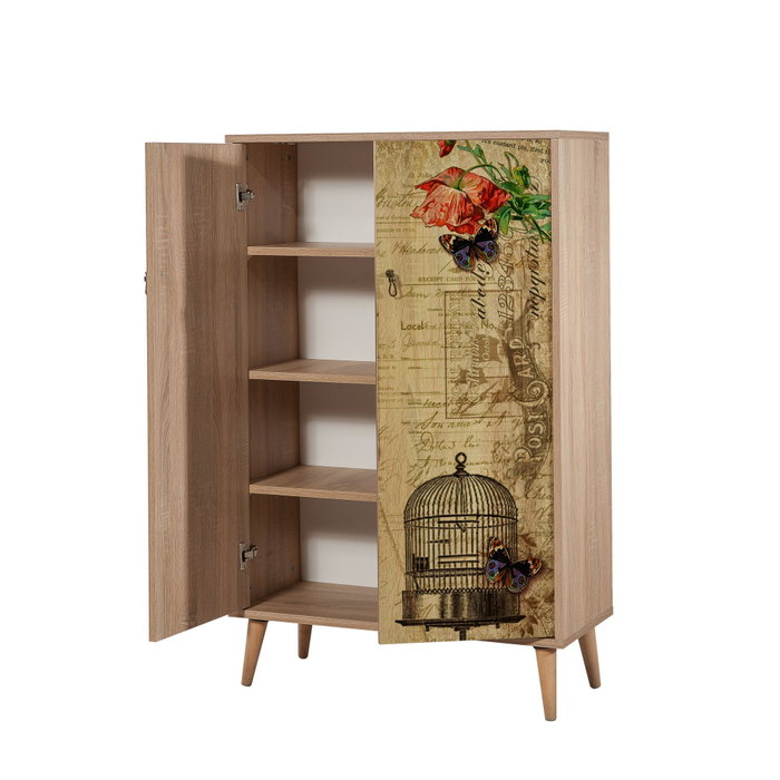 Hanah Home Multibox - 734 Armario Multiusos Roble Sonoma